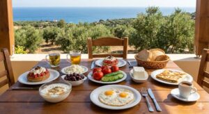 מדריך ארוחות בוקר באי כרתים