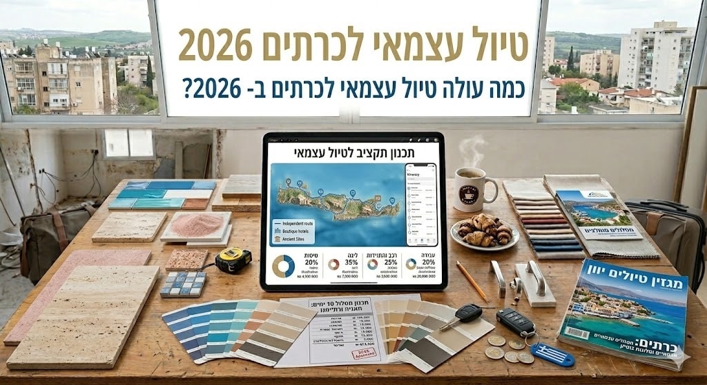 טיול עצמאי לכרתים