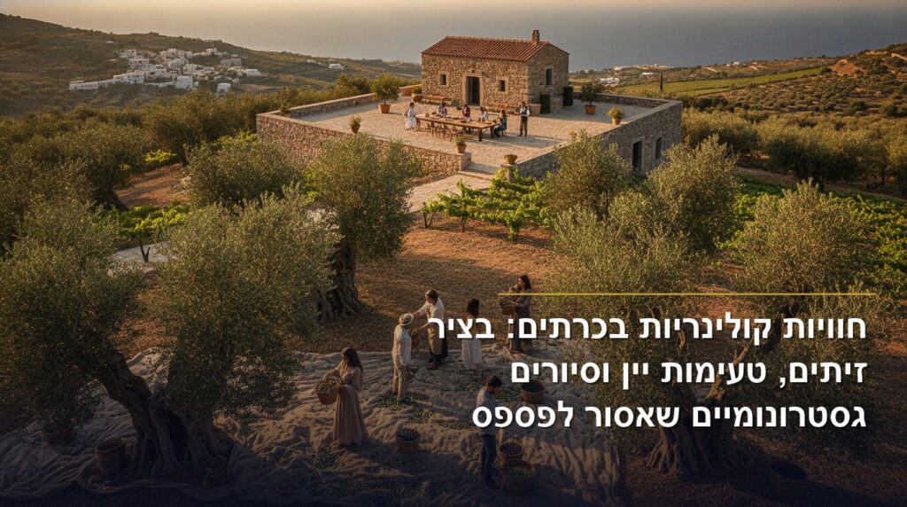 חוויות קולינריות בכרתים
